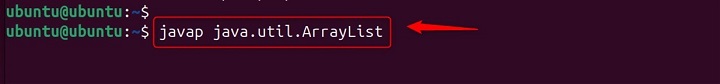 Disassemble a Built-in Class File in javap