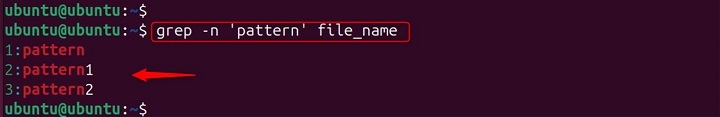 Display Line Numbers Using grepjar