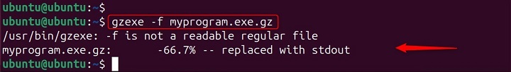 Force Overwriting Existing Compressed File