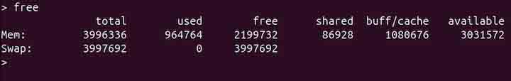 free Command in Linux1