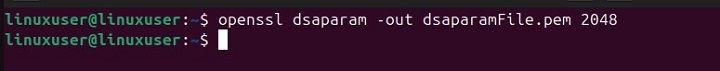 gendsa Command in Linux5