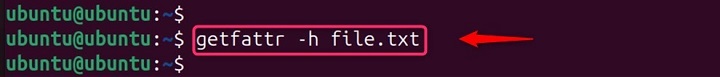 getfattr Command in Linux10