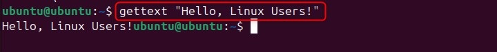 gettext Command in Linux1
