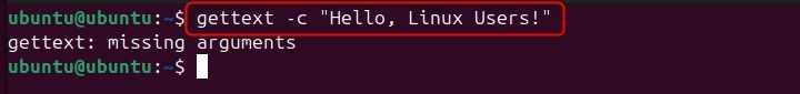 gettext Command in Linux7