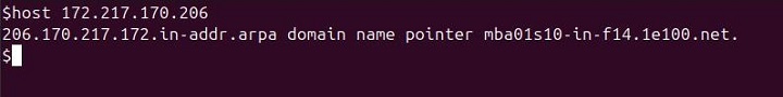 host Command in Linux2