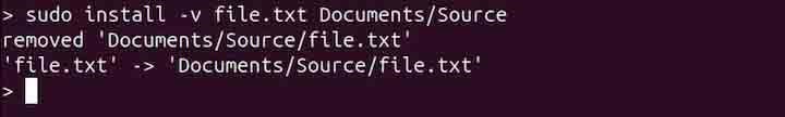 install Command in Linux7