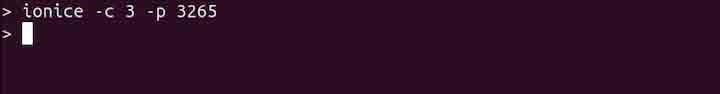 ionice Command in Linux1