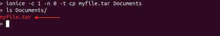 ionice Command in Linux6