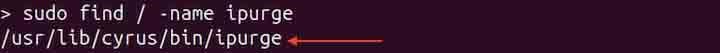 ipurge Command in Linux1