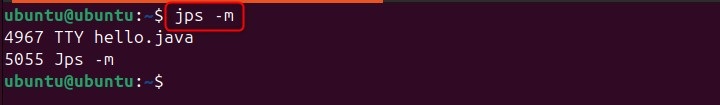 jps Command in Linux3