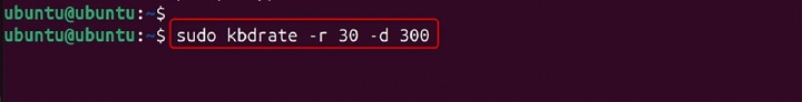 kbdrate Command in Linux4