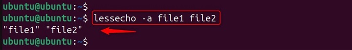 lessecho Command in Linux2