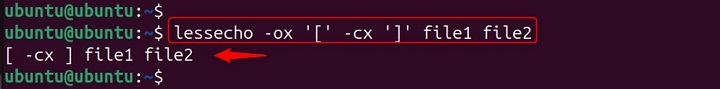 lessecho Command in Linux5