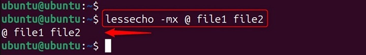 lessecho Command in Linux6