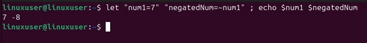 let Command in Linux5