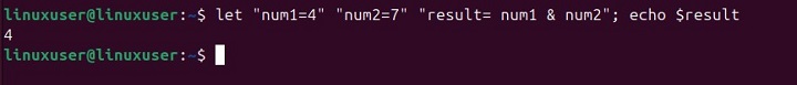 let Command in Linux7