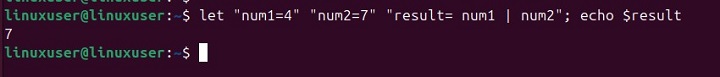 let Command in Linux8