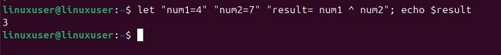 let Command in Linux9