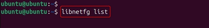 libnetcfg Command in Linux2