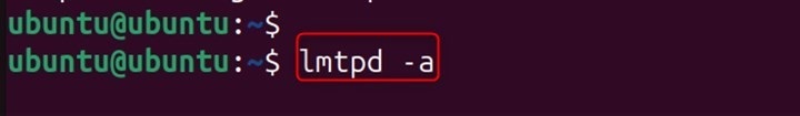 lmtpd Command in Linux5