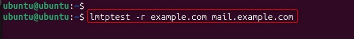 lmtptest Command in Linux10
