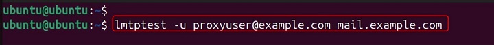 lmtptest Command in Linux7