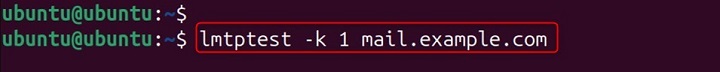 lmtptest Command in Linux8