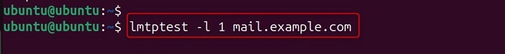lmtptest Command in Linux9