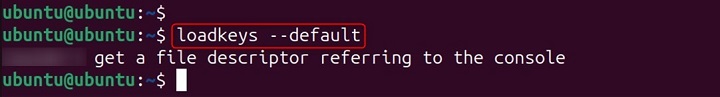 loadkeys Command in Linux1