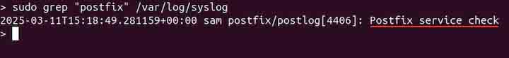 Logging a Message 1