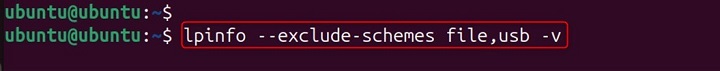 lpinfo Command in Linux10