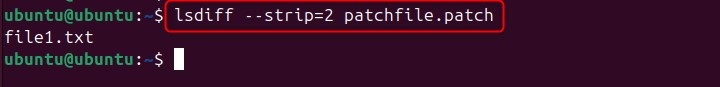 lsdiff Command in Linux5