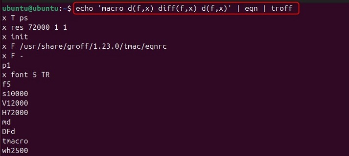 Macros