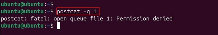 mailq Command in Linux17