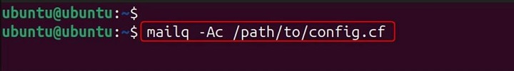 mailq Command in Linux8