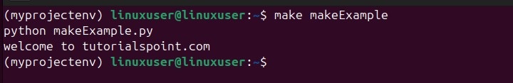 make Command in Linux4