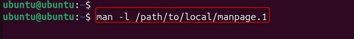 man Command in Linux11