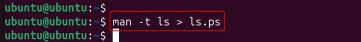 man Command in Linux9