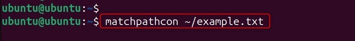 matchpathcon Command in Linux3