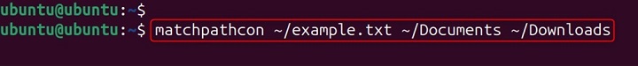 matchpathcon Command in Linux5