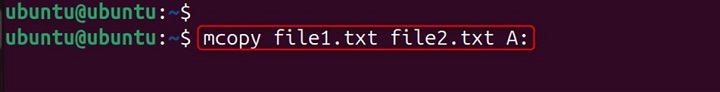 mcopy Command in Linux4