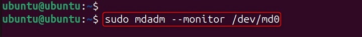 mdadm Command in Linux10