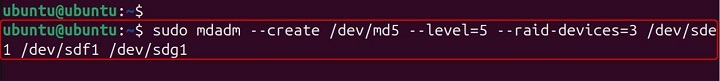 mdadm Command in Linux4