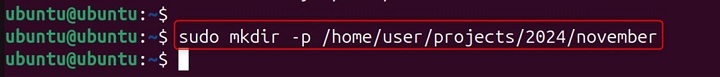 mkdirhier Command in Linux10