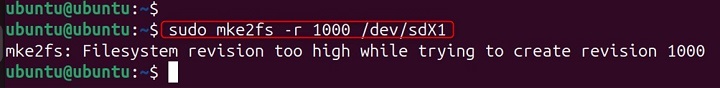 mke2fs Command in Linux10