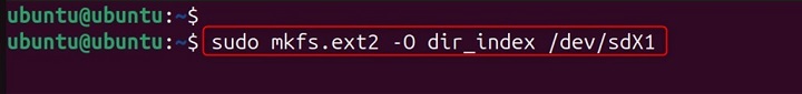 mkfs.ext2 Command in Linux12