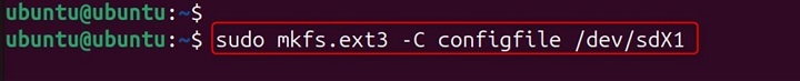 mkfs.ext3 Command in Linux7