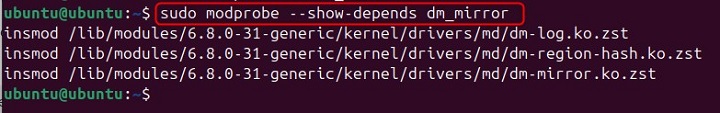 modprobe Command in Linux5