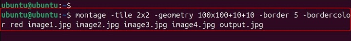 montage Command in Linux12