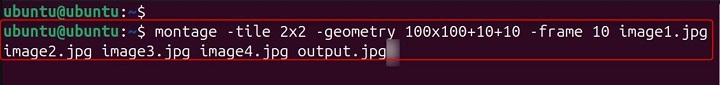 montage Command in Linux13